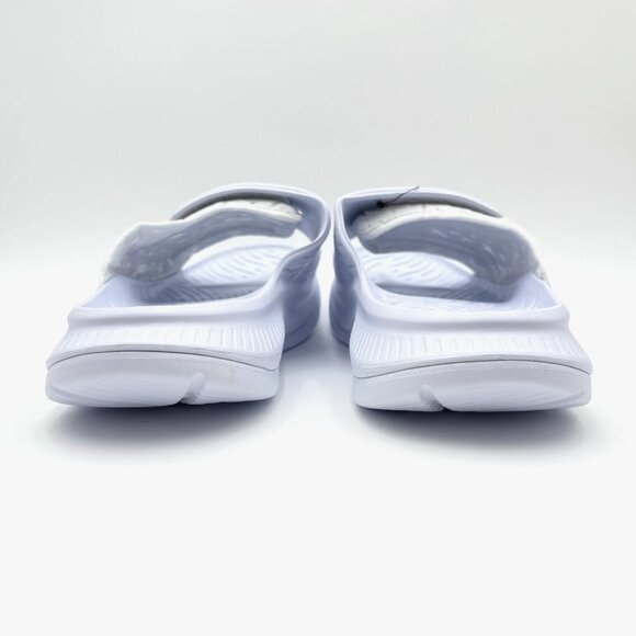 NEW Hoka One One Ora Luxe Recovery Slide Sandals Men\'s 14 White Comfort main image 7
